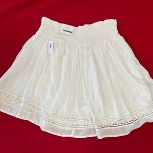 Old Navy white summer skirt